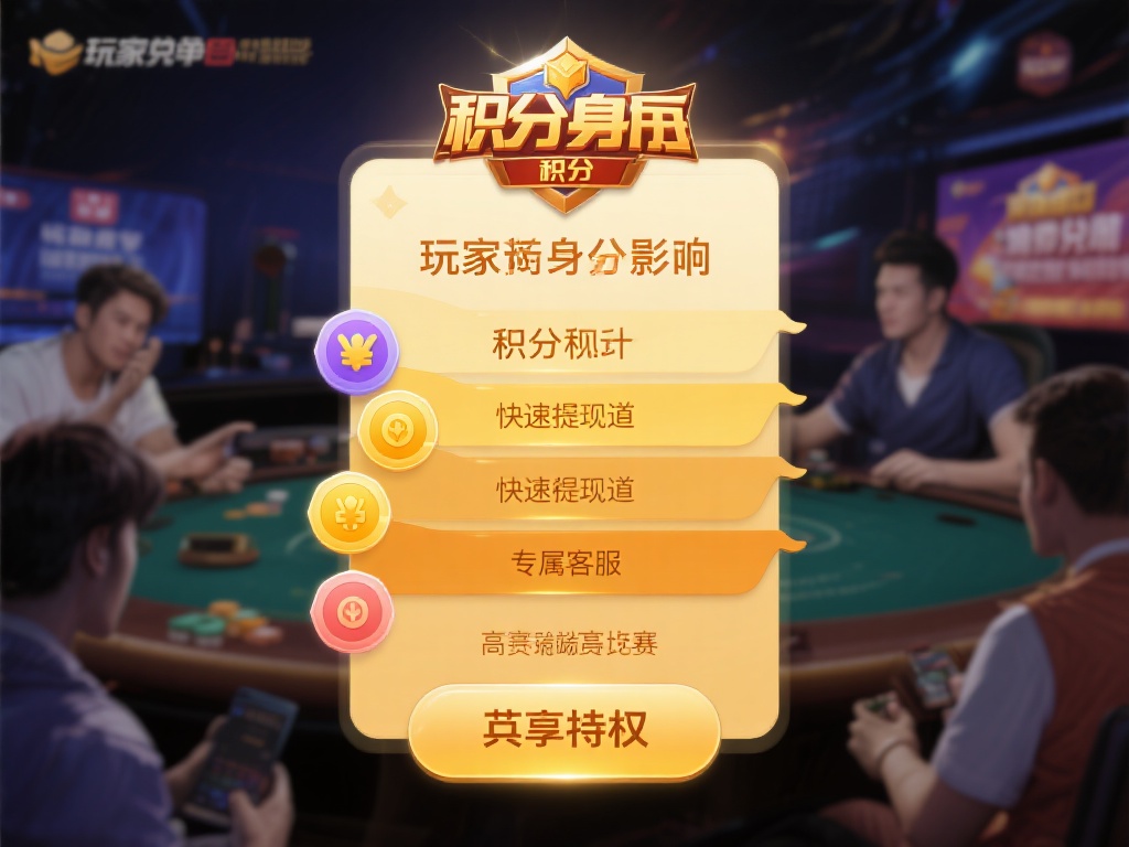 揭秘AG百家乐积分的隐藏用途与独特价值 除了直接兑换奖励,积分还能对玩家的身份产生影响。通