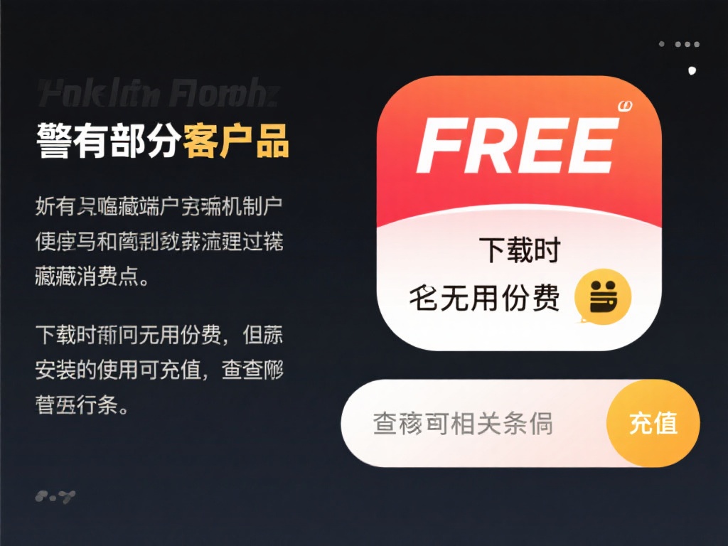警惕隐藏收费机制：
有部分客户端虽然表面上宣传免