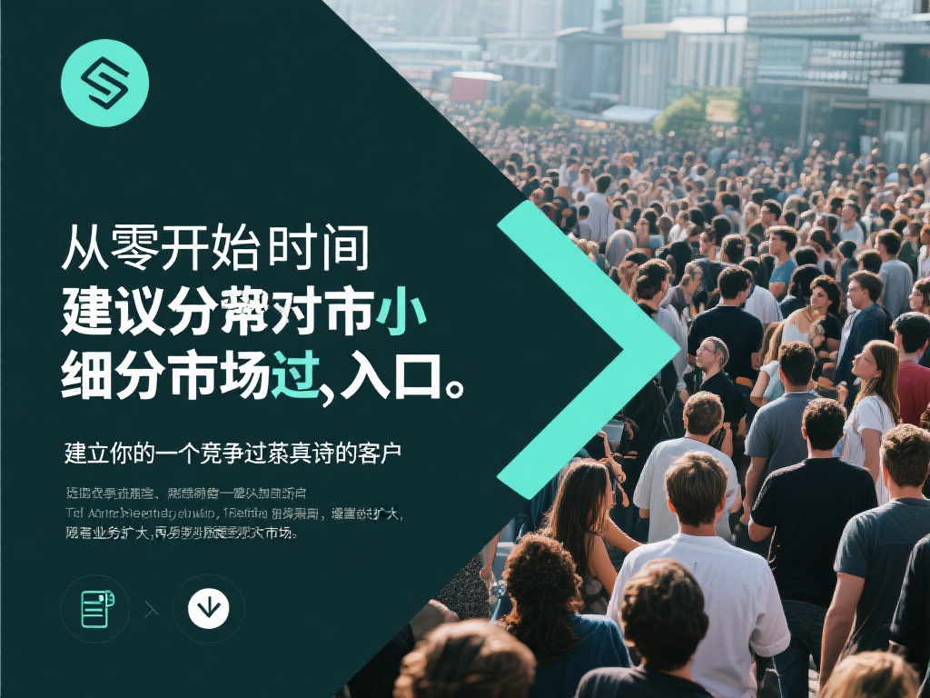 从零开始时，建议从细分市场入手。“小而精”往往胜过