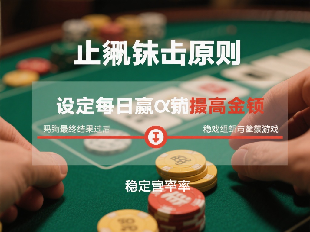 止盈止损原则：设定每日赢或输的最高金额，无论较终结