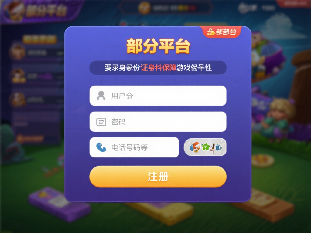 填写注册信息
注册过程中一般需要提供用户名、密码