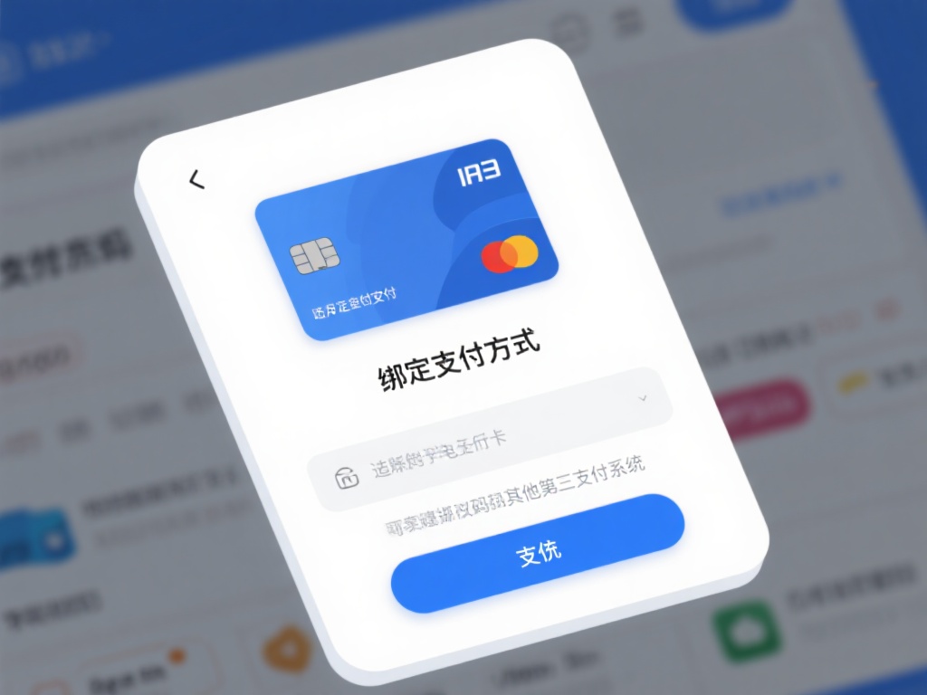 绑定支付方式：&nbsp;选择适合自己的支付方式进行绑定，通