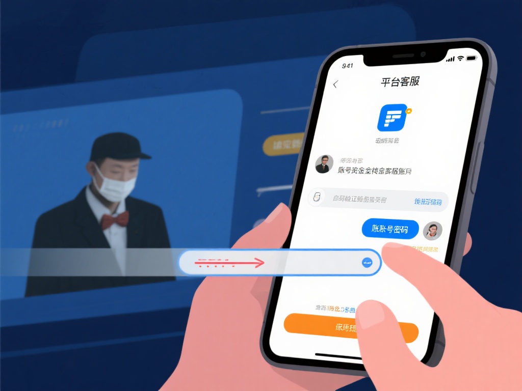 诈骗者常冒充平台客服，利用聊天工具发送虚假链接或要