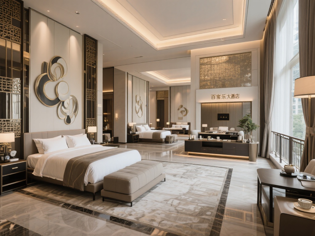优雅设计与奢华空间完美结合
走进百家乐大酒店，映