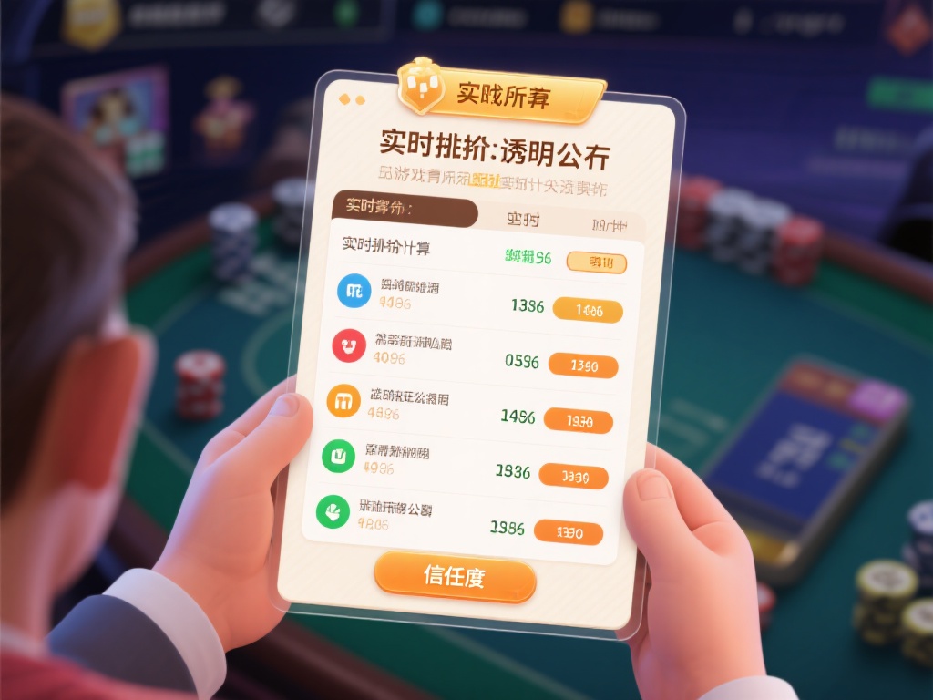 实时赔率透明公开
游戏中所有的赔率计算都实时更新