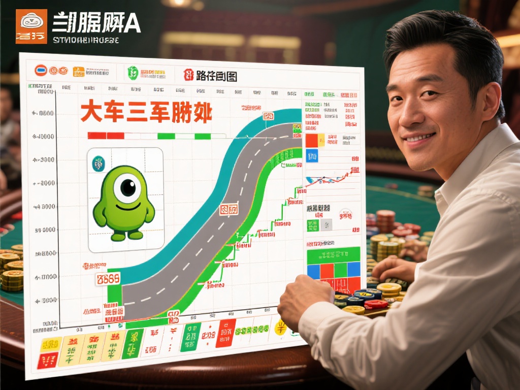 某资深玩家A通过仔细研究路子图，成功预测出庄家三连