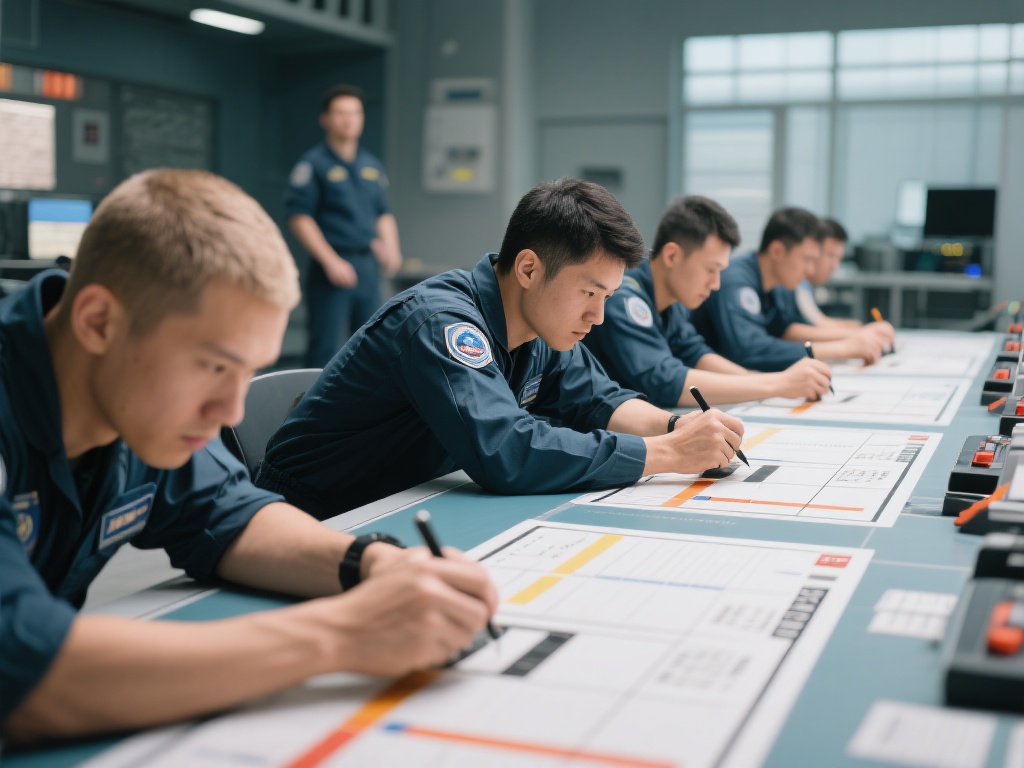 此外，他们还会反复进行模拟练习，确保对每个环节的操