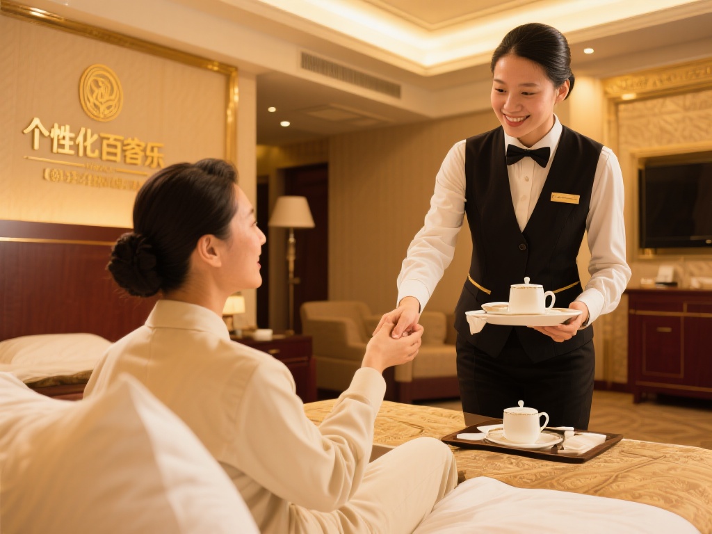 个性化是百家乐大酒店的一大特色。每位入住的客人都会