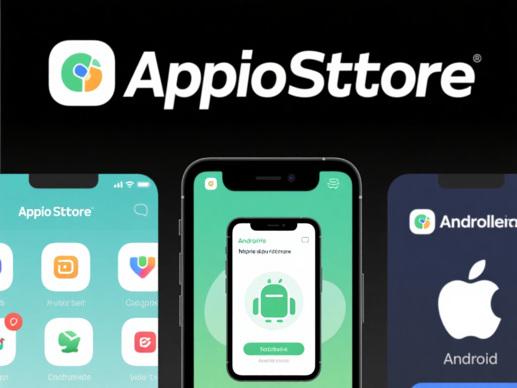 移动应用商店：不论是安卓还是苹果设备，都有专门的应