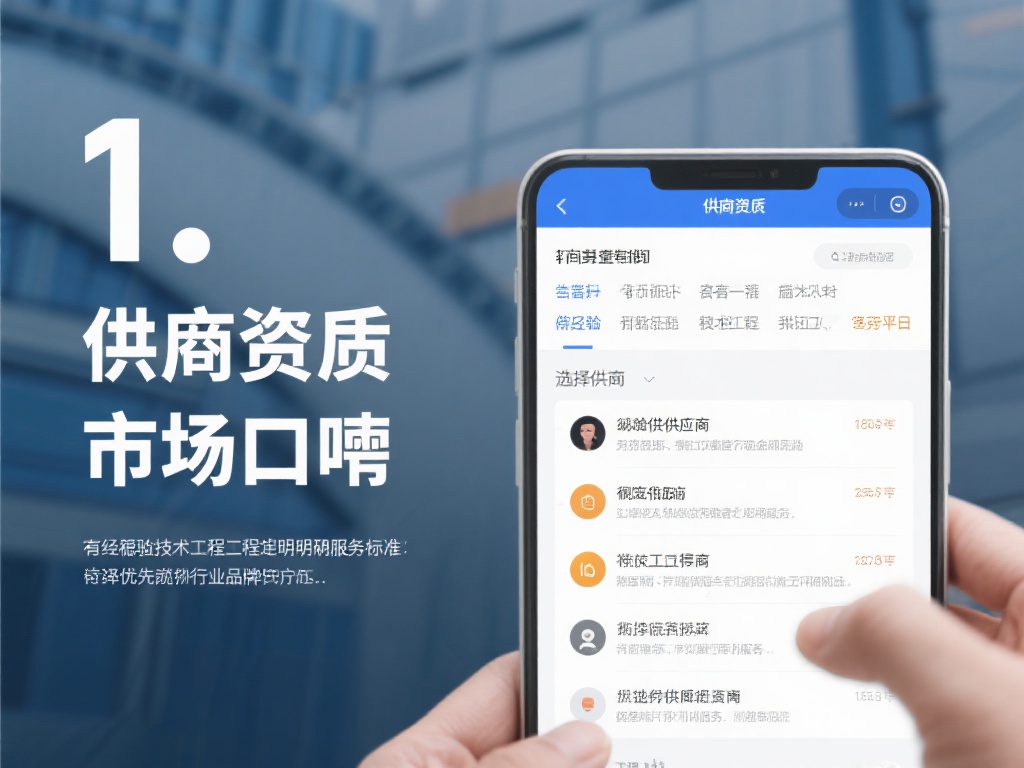 1.&nbsp;供应商资质与市场口碑
有经验的供应商往往拥