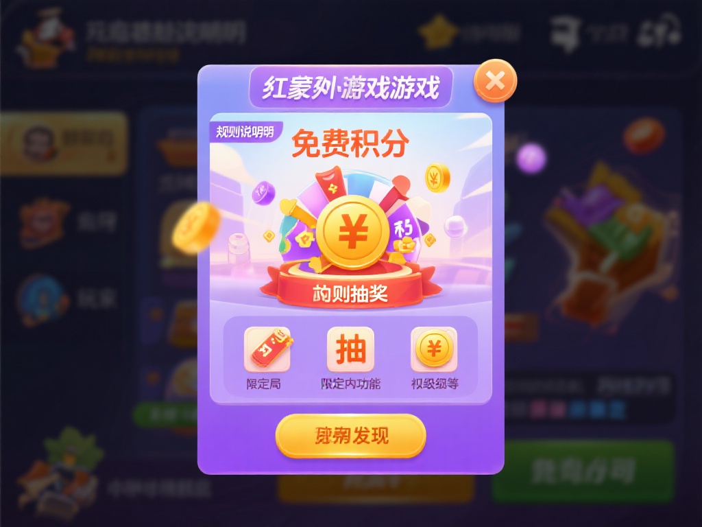 此外，积分还能为玩家提供额外的游戏机会，比如免费的