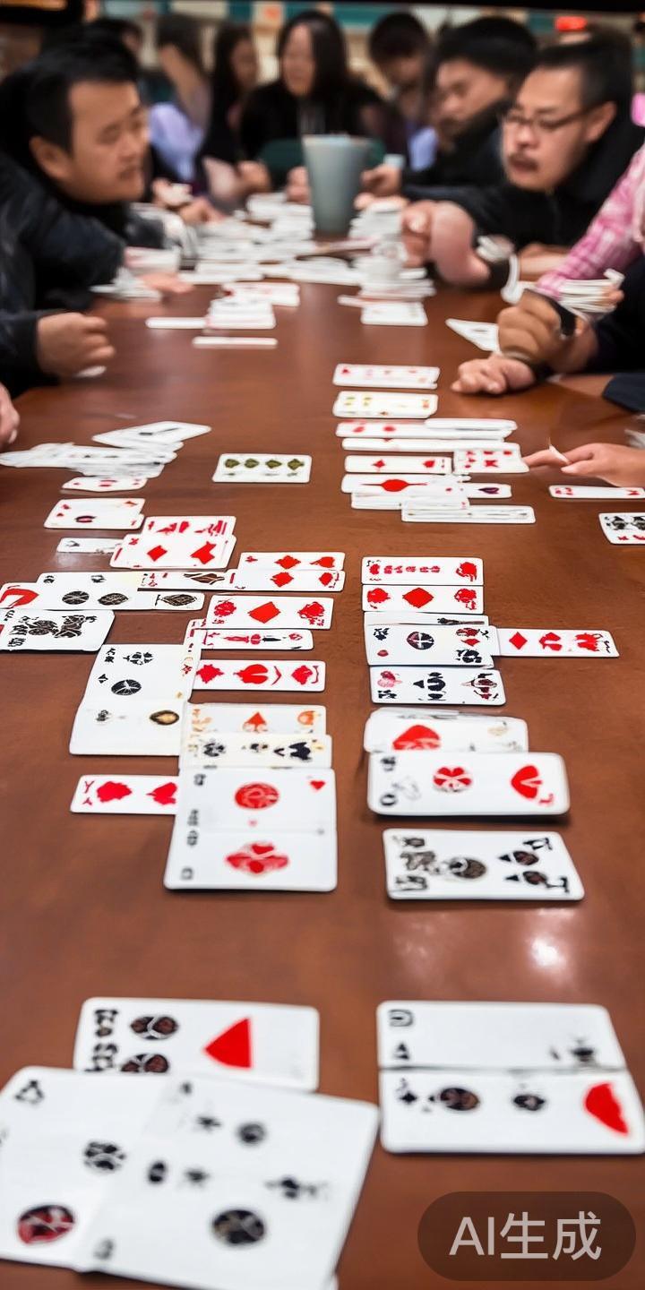 百家乐中，牌面点数的计算方式具有独特性。牌面为2至