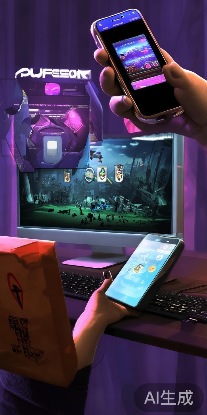 以某位玩家为例，他在非正规渠道下载了一款所谓的“免